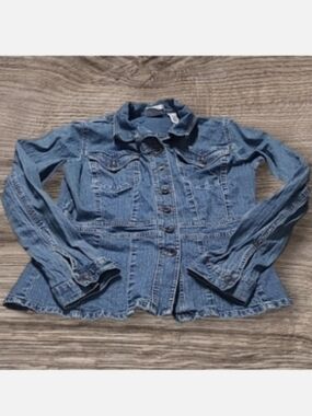 WOMEN'S AXCESS A LIZ CLAIBORNE COMPANY JEAN JACKET